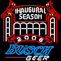 Busch 2006 Inaugural Season Cardinals Stadium Neon Sign - £563.50 GBP