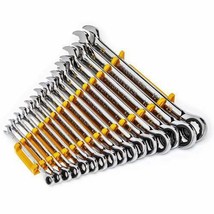 GEARWRENCH 86928 16 Pc 90 Tooth 12 Point Ratcheting Wrench Set, Metric NEW - $284.04