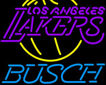 Busch beer nba los angeles lakers neon sign 24  x 24  thumb155 crop
