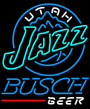 Busch Beer NBA Utah Jazz Neon Sign - £558.74 GBP