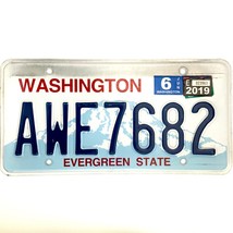 2019 United States Washington Evergreen State Passenger License Plate AW... - $11.87