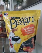 Purina Beggin&#39;Strips With Bacon and Cheese Flavor 2 LB - £19.92 GBP