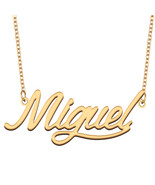 Miguel Name Necklace for Best Friend Family Member Birthday Christmas Gift - €13,63 EUR