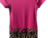 Rare Edition Sheath Dress Girls Size 14 Pink and Tan Short Sleeved Mock ... - $13.54