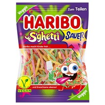 Haribo S'ghetti Sour Fruit Gummies From Germany 175g Vegan Free Shipping - $8.22