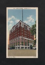 Vintage Postcard Hickory NC Linen Hotel Hickory North Carolina Unused - £6.26 GBP