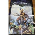 Crucible Conquest Of The Final Realm Mark Zug Fasa Corporation Poster 21... - $40.09