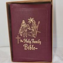 The Catholic Press Inc Rev John P. O&#39;Connell Holy Family Bible 1960 Gold Leaf - £67.04 GBP