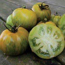 Tomato Seeds 50 Green Zebra Tomato Indeterminate Garden USA Seeds - £4.97 GBP