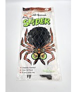 Vintage Halloween Art Tissue Hanging Spider Decoration Honeycomb 2 Sided - €24,82 EUR
