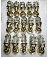 Nautical Marine Brass American Passage Lamp Vintage Bulkhead Wall lamp S... - $1,758.21 CAD