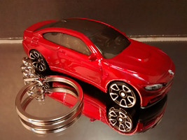 Dark Red 2014 BMW M4 Key Chain Ring - £11.60 GBP