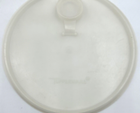 Vintage TUPPERWARE Replacement Seal Lid 565-12 (Y) w/Pour Spout Cap 8&quot; R... - $4.99