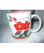 Beautiful Like A Rose Stoneware Large Mug New - £4.78 GBP