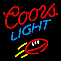 Coors Light Red Football Neon Sign - £547.76 GBP