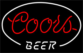 Red Coors Beer Neon Sign - £549.67 GBP