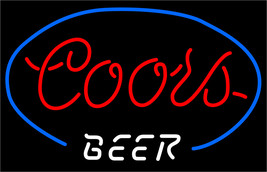 Red Coors Beer Neon Sign - £549.67 GBP