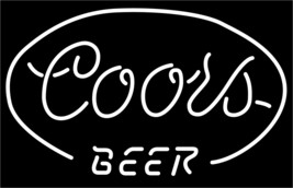 White Coors Beer Neon Sign - £549.67 GBP