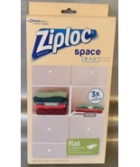Ziploc Vacuum Seal Storage Bags Medium Size 3 Pack - 18&quot; X 22&quot; - Sweater... - £7.94 GBP