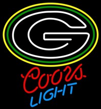 Coors Light NFL Green Bay Packers Neon Sign - £558.74 GBP