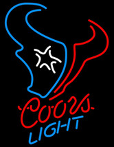 Coors Light NFL Houston Texans Neon Sign - £567.56 GBP