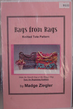 Knitting Pattern&quot;Bags from Rags&quot; Easy for Beginners - £3.93 GBP