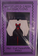 Pattern for Cat Applique for purchased Sweatshirt - £1.56 GBP