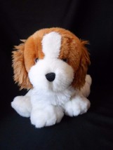 Animal Alley Plush Hand Puppet Dog Brown &amp; White 12&quot; long - £14.54 GBP