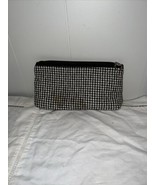 Black &amp; White Gingham Makeup Bag  - $5.90