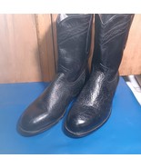 Men’s Roper Cowboy Boots Longhorn brand 11 1/2 E (11.5) S3010 - $225.00