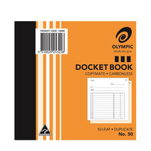 Olympic No 50 Duplicate Copymate Carbonless Quotation Book - £24.39 GBP