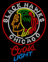 Coors Light Commemorative 1938 Chicago Blackhawks Hockey Neon Sign - $699.00
