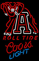 Coors Light NCAA Alabama Roll Tide University Neon Sign - $699.00