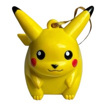 Pokémon Pikachu 3&quot; Figurine 1999 Christmas Tree Hanging Ornament READ - $24.00