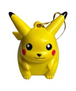 Pokémon Pikachu 3&quot; Figurine 1999 Christmas Tree Hanging Ornament READ - $441.00 MXN