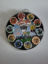 Authentic Vegas Golf 10-Chip Poker Chips Gambling Game On the Course Gol... - $14.74