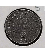 1942 F Nazi Germany 5 Pfennig Very Fine - €1,71 EUR 1942 F Nazi Germany 5 Pfennig Very Fine - €1,71 EUR