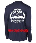USS PURDY DD-734  Performance T-Shirt - €23,76 EUR