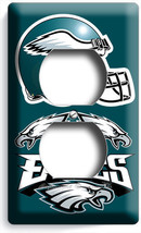 Philadelphia Eagles Football Electrical Outlet Cover Plate Boys Bedroom Man Cave - £9.43 GBP