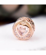 Essence Collection 14K Rose gold-plated &quot; Compassion &quot; Essence Charm Sma... - $22.22 CAD