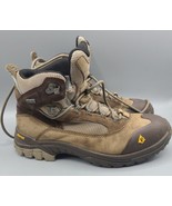 Vasque 7223 Gore Tex Vibram Brown Leather Lace Up Short Hiking Boots Womens Sz 8 - $14.50
