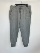 Puma Gray Sweatpants Fleece Mens XL Pockets Elastic Waist &amp; Leg Opening - £23.26 GBP