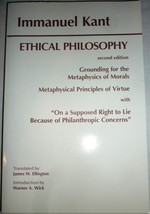 KANT: ETHICAL PHILOSOPHY: GROUNDING FOR THE METAPHYSICS OF MORALS - £4.70 GBP