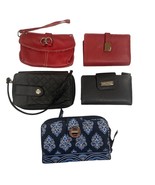 Lot 5 Women&#39;s Mixed Wristlets Wallets NAUTICA VERA BRADLEY CELSIUS SAFE ... - $16.63 CAD