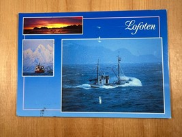 Vintage Postcard, Lofoten Islands,Lofoten Fishery, Nordland, Norway - £3.72 GBP