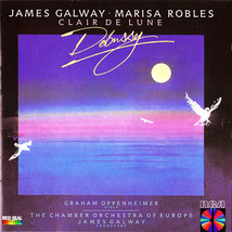 James Galway &amp; Marisa Robles CD Japan Import - Debussy: Clair De Lune - $12.25