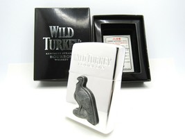 Wild Turkey Metal ZIPPO 2006 Unfired Rare - £99.66 GBP
