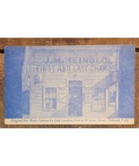 J.M.Heinhol, First &amp; Last Chance Bar, Oakland Ca. - C. 1905-19 Postcard - £4.68 GBP