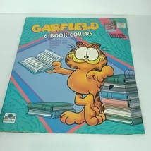 Vintage Garfield Book Covers Set of 6 A Golden Book 1991 School book Covers NEW - £17.04 GBP