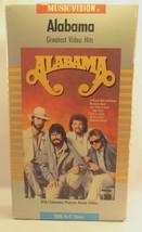 Music Vision Alabama Greatest Hits Video VHS, 1986 - £5.10 GBP